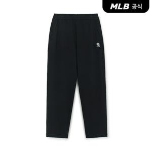 [MLB공식] 25F 베이직 스몰로고 스트레이트팬츠 NY (Black) 3APTB0454