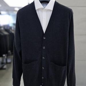 [바쏘]남자 가을 겨울 니트 브이넥 가디건 3컬러 WSAFY3GW32A