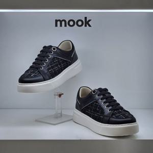 [무크]여성 스톤포인트 트위드 스니커즈 422354 UA HPGD1SD