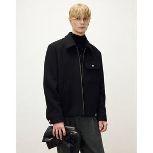 일꼬르소 25FW 슬랜트 포켓 스윙 블루종 블랙 IEJU5F101BK