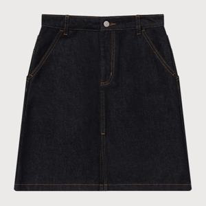 [커버낫]커버낫 우먼 데님 미디 스커트 인디고 CO2503SR71IN