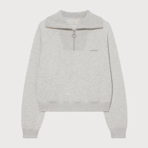 [커버낫]커버낫 우먼 하프집업 맨투맨 오트밀 CO2503CR80OT