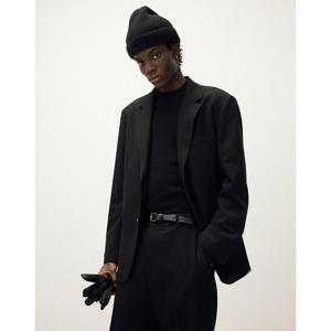 일꼬르소 25FW 울 블렌드 릴렉스드 블레이저 블랙 IEJA5F002BK