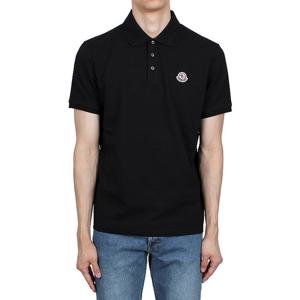 [몽클레르] 25FW 패치로고 코튼 PK 반팔티 (8A00014 84556 999)