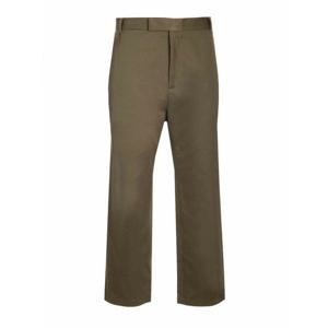 [THOM BROWNE] 라프리마 남성 팬츠 반바지 릴렉스 플리츠 MTU320UF0576320 그린 /8