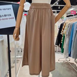 밀스튜디오 DP02 허리밴드바스락 치마바지 LR8SLV102