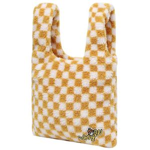 [와이드앵글] WWU22P07 여성 WAGLE 플리스 체크백