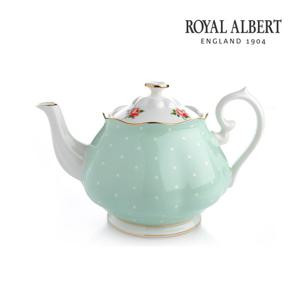 [로얄알버트]뉴황실장미 폴카로즈 티팟 1.25L 1P