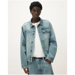 일꼬르소 25FW 워시드 엘런 데님 트러커 자켓 블루 IEJU5F211B2