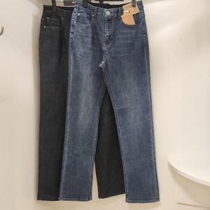 뱅뱅 HC15 뱅뱅 가을 남성 허리인밴드 밑위기 긴 이지슬림 스판 청바지 NQL690