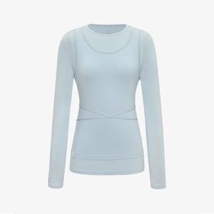 [휠라]FILA 여성 2in1 레이어드 커버업 티셔츠 FS253RL02F002-44