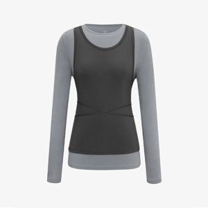 [휠라]FILA 여성 2in1 레이어드 커버업 티셔츠 FS253RL02F002-04