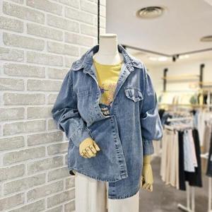 [레코브]LC61E9DN507X_아웃 포켓 데님 남방