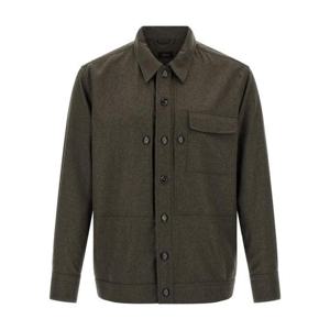 브리오니 긴팔 셔츠 SCGQ0LODA543200 Gray