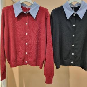 라티움 HC34 부드럽고 착용감좋은 카라셔츠포인트 무지가디건 T2533cd02