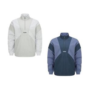 [미즈노]우븐 패치 스웻 아노락 32YE4551