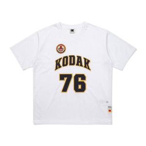 [코닥]코닥 바스켓볼 메쉬 반팔 티셔츠 K5223LRSN2WHT