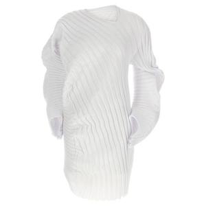 이세이 미야케 미디 원피스 IM58KN27001 White