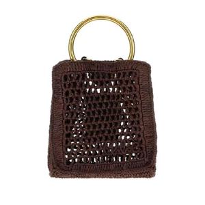 25 FW 끌로에 라피아 서클 핸들 토트 백 CH25AP567P08 TP442393768