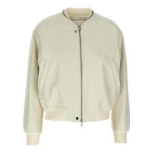 질샌더 봄버 자켓 J04BN0104J07173102 White