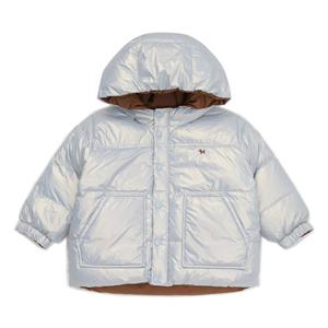 [블루독베이비8] 25FW겨울 (BL)샤인 리버시블 덕다운점퍼 HJ (45C1411402) (BLUEDOG BABY 유아 출산 백일