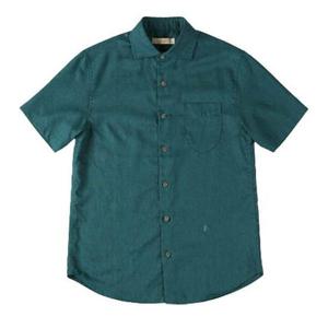[빠니깔레]MARIO린넨블랜드 블루그린반팔셔츠 d-gcsh19gn