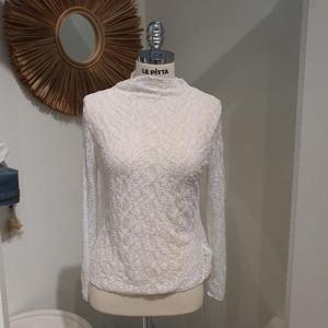 르피타 HC06 여리여리 시스루 블라우스(화이트) L253UBBL951