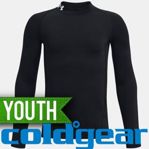 [언더아머]언더아머 야구 유소년 모크 긴팔 스판티 1366373001BK