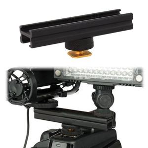 카메라 핫슈 슬라이드 바 레일 콜드슈 DSLR 방송 조명 유튜브