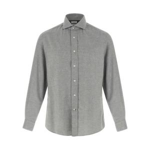 브루넬로 쿠치넬리 긴팔 셔츠 MY6370627C045 Gray