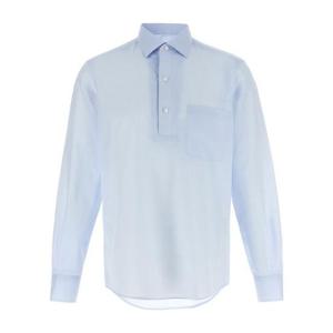 에르메네질도제냐 긴팔 셔츠 UFX37A9SRF13011 Light Blue