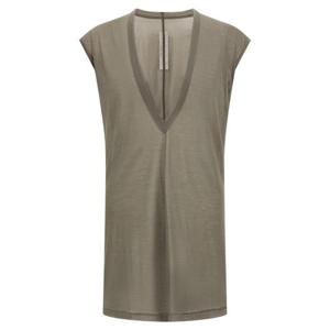 릭 오웬스 민소매 티셔츠 RU02E1157UC34 Gray