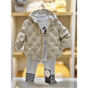 아가방 세이브존02 베이지  무봉제 경량점퍼 03s725007