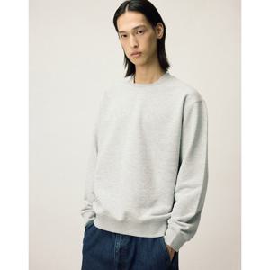 일꼬르소 25FW 더블 네크 스웻 셔츠 그레이 IETS5F001G2