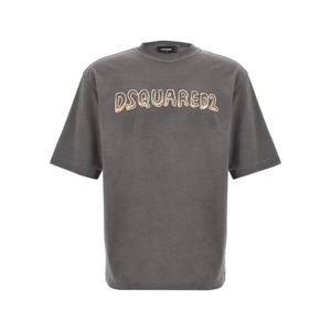 디스퀘어드2 반팔 티셔츠 S71GD1554D20035814 Gray
