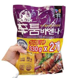 목우촌 주부9단 두툼비엔나 330g x 2 x 1개 48239
