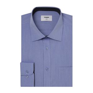 [레노마(셔츠)]카라배색레이온스판 솔리드셔츠RPFSG0401BUIN