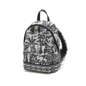 [헤지스/쇼핑백동봉]시그니처 H 뜨왈 자카드 백팩M HIBA5F675N3