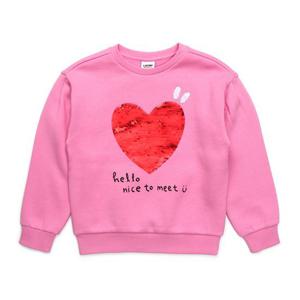 [래핑차일드]하트 기모 맨투맨_PK (83C2933273)