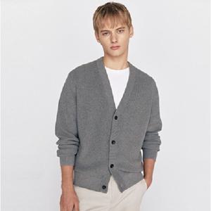 [지오다노]남성 간절기 스티치 브이넥 가디건 055916