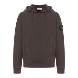 Stone Island 로고 패치 드로스트링 후드티 K2S156100029S0A20 V0062 TP948072397