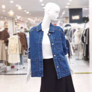 [ab.f.z]포켓 포인트 데님 롱자켓 FSPQZ5J34G