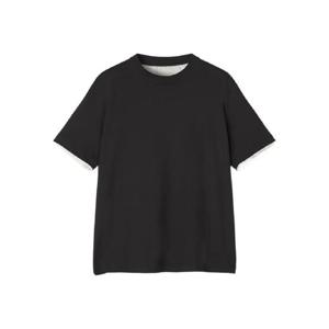 25 FW 랑방 더블 레이어드 코튼 티셔츠 RMTS0112J040H25 TP441600741