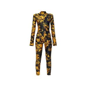 베르사체 진 쿠튀르 바로코 프린트 하이넥 점프수트 79HAN006JS501 G89 TP948115642