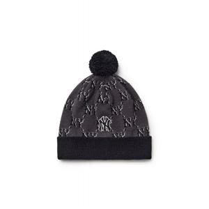 MLB키즈 모노그램 폼폼 비니 (7ABNMD15650BKS)