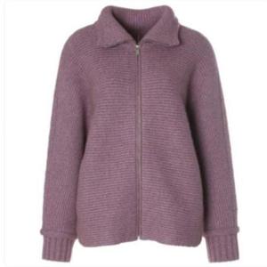 벨리시앙 세이브존04 폭스 모 혼방 니트 집업 자켓 KT4401