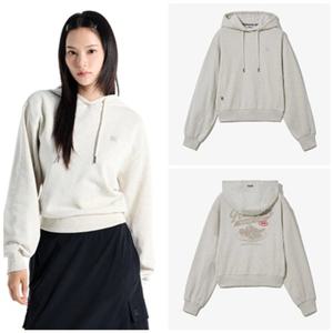 [휠라] FILA 여성용 세미크롭 포스트런 후디 FS253PO01F004290 오트밀