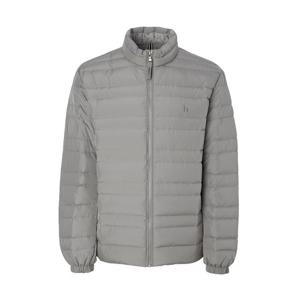 [헤지스]헤지스 그레이 단색 패딩점퍼 WHJU4D402G2