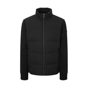 [헤지스]헤지스 블랙 소재배색 점퍼 WHJU4D434BK