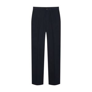 [헤지스]헤지스 네이비 단색 면혼방 팬츠 WHPA4D344N2